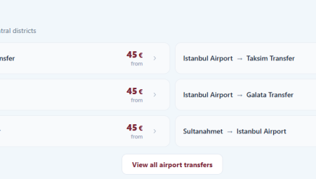 From Sultanahmet to Istanbul Airport Transfer: A Comfortable and Reliable Travel Solution
