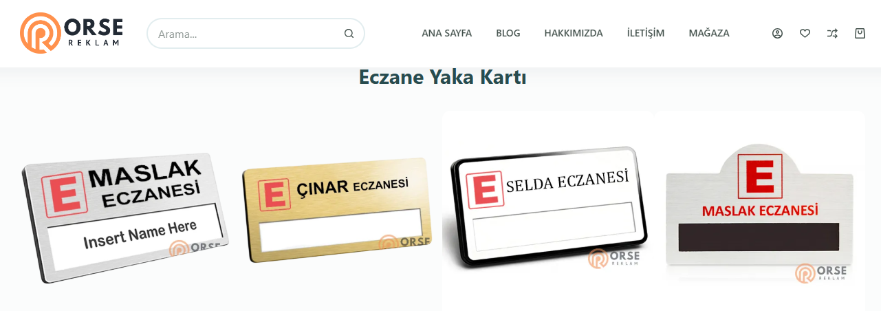 eczane isimlik